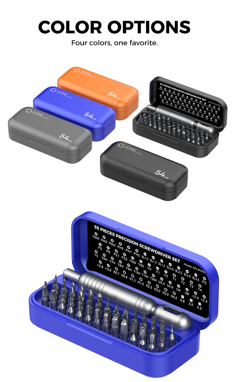 UF-840098 55-in-1 precision screwdriver set detail 10